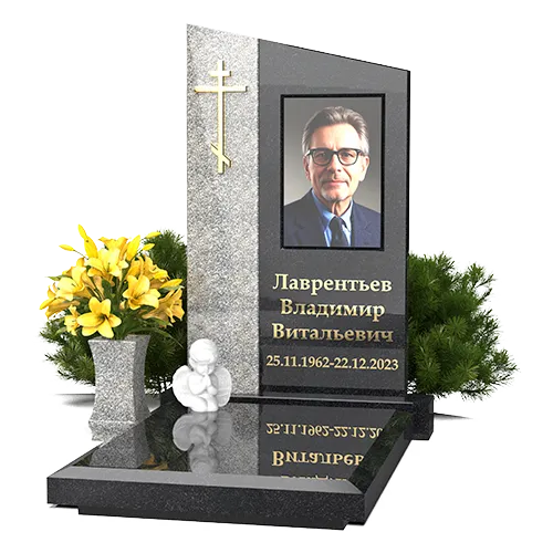 Пам'ятник з фотосклом ФС-005