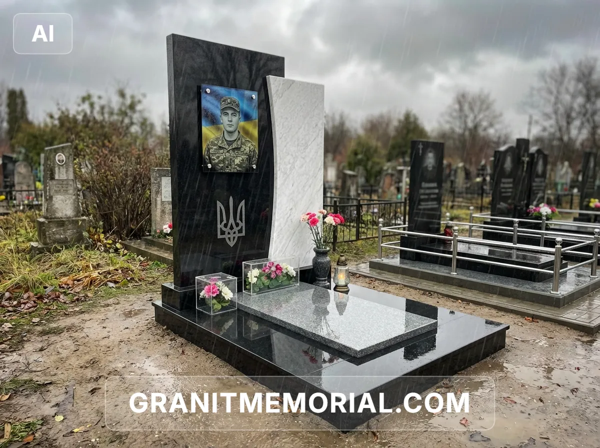 Военный памятник геометрической формы #01