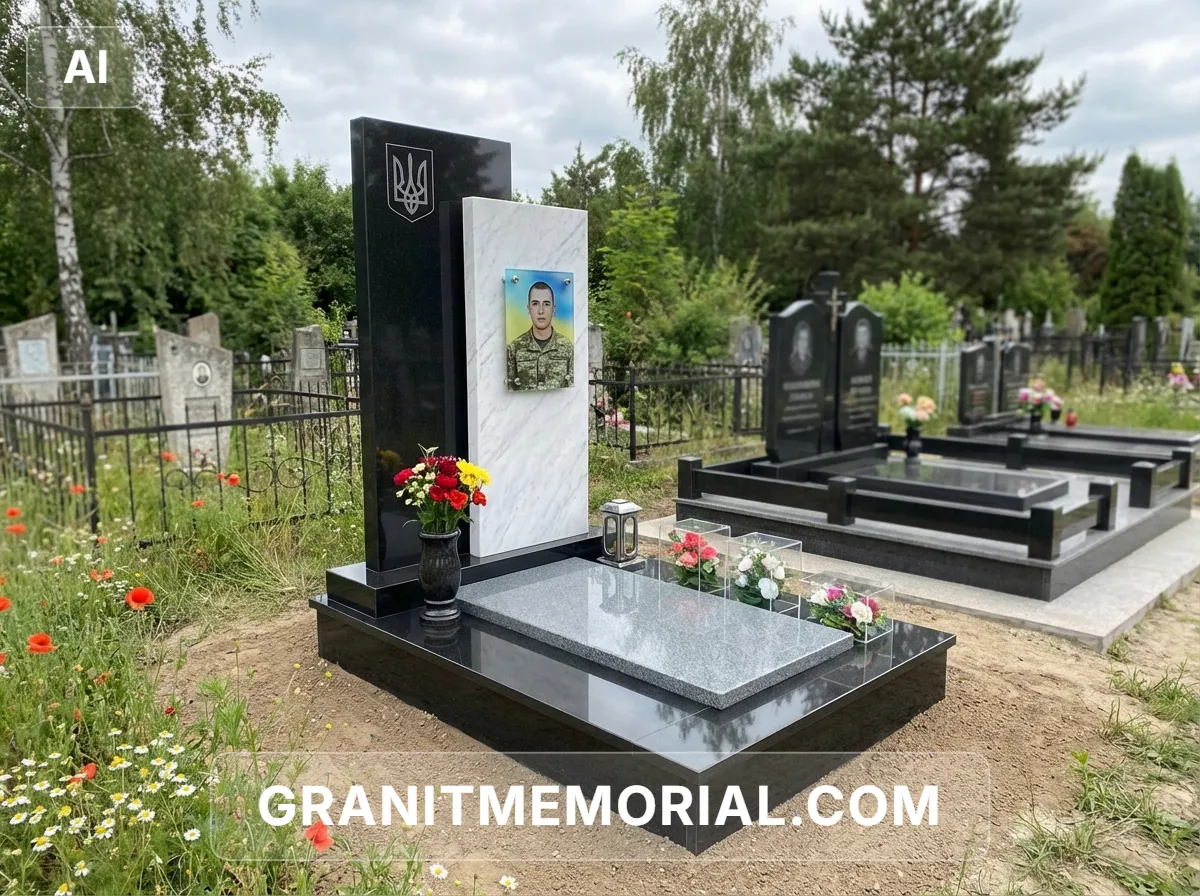 Военный памятник геометрической формы #04