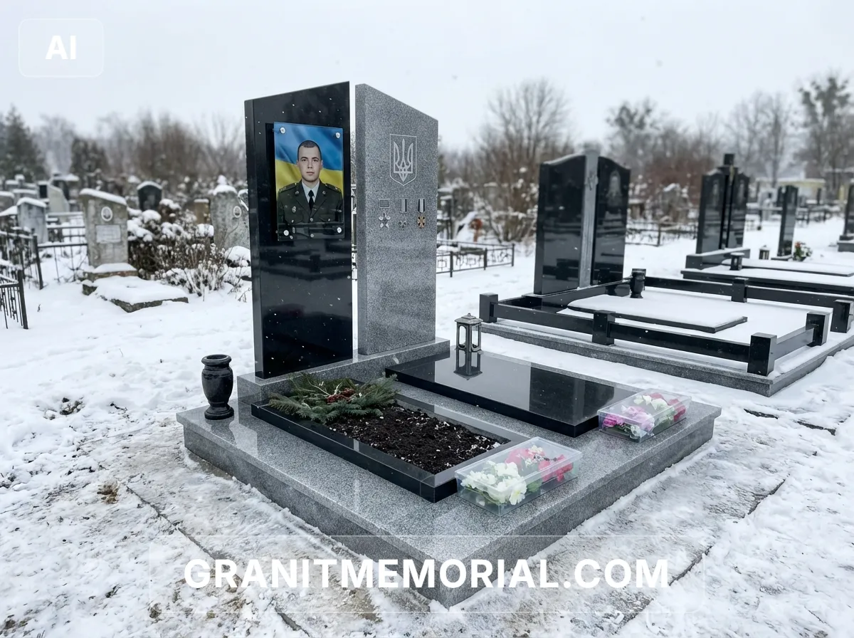 Военный памятник геометрической формы #11