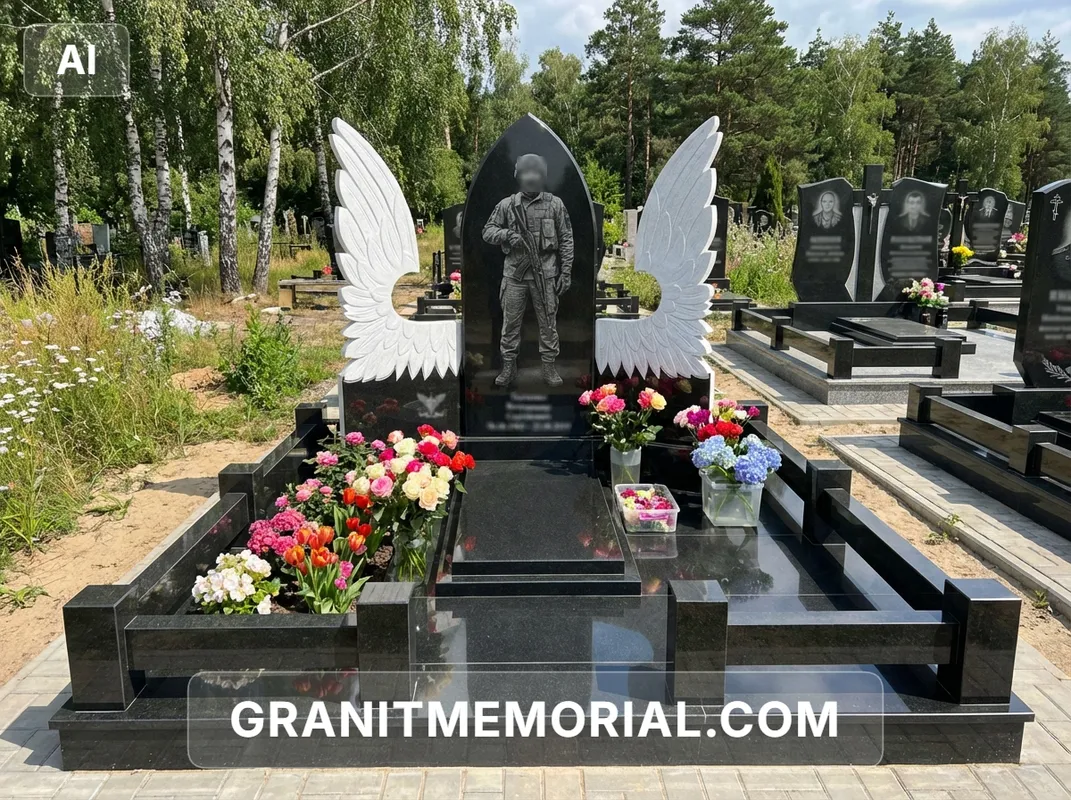 Памятник ЗСУ с крыльями #03