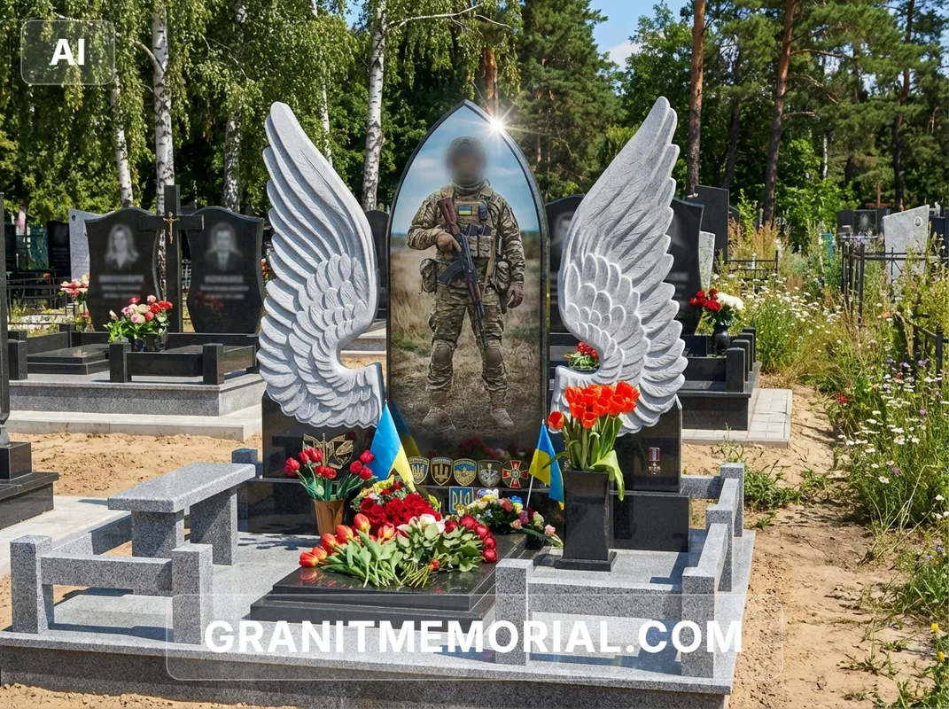 Памятник ЗСУ с крыльями #09