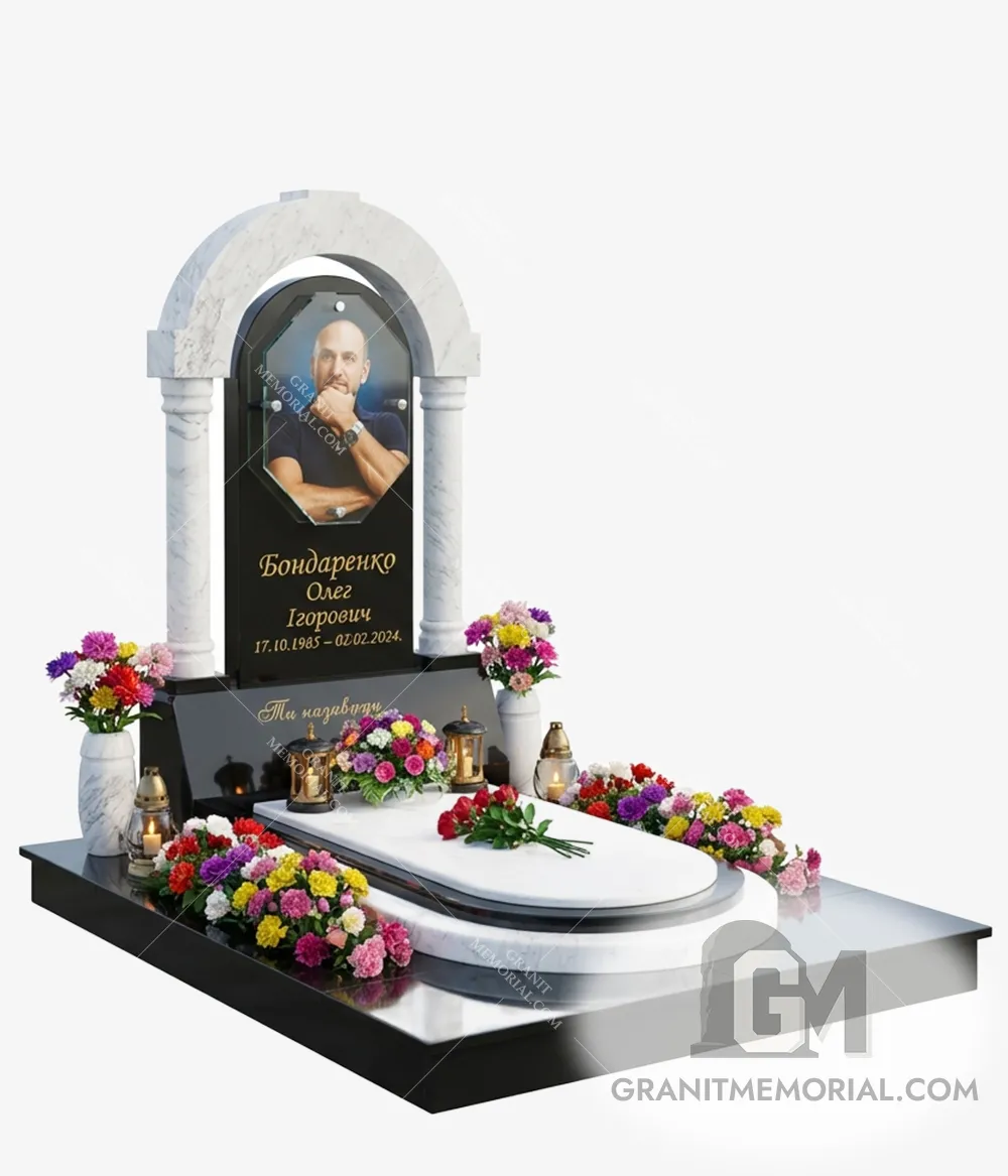 Элитный комбинированный памятник