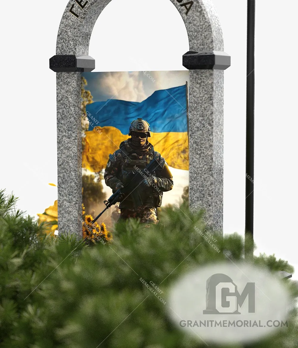 Памятник для военных ЗСУ007 — фото 5