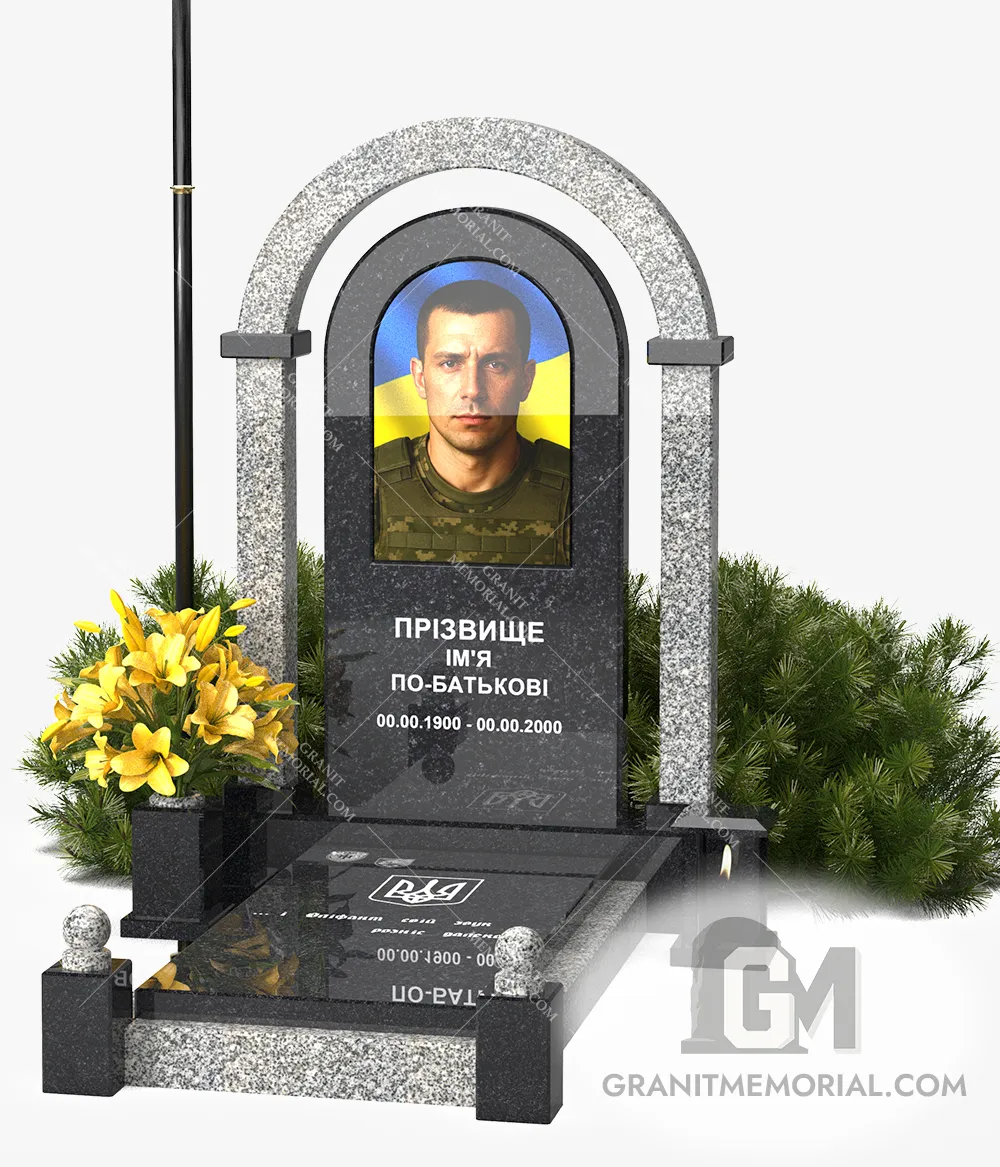 памятник военному классический дизайн