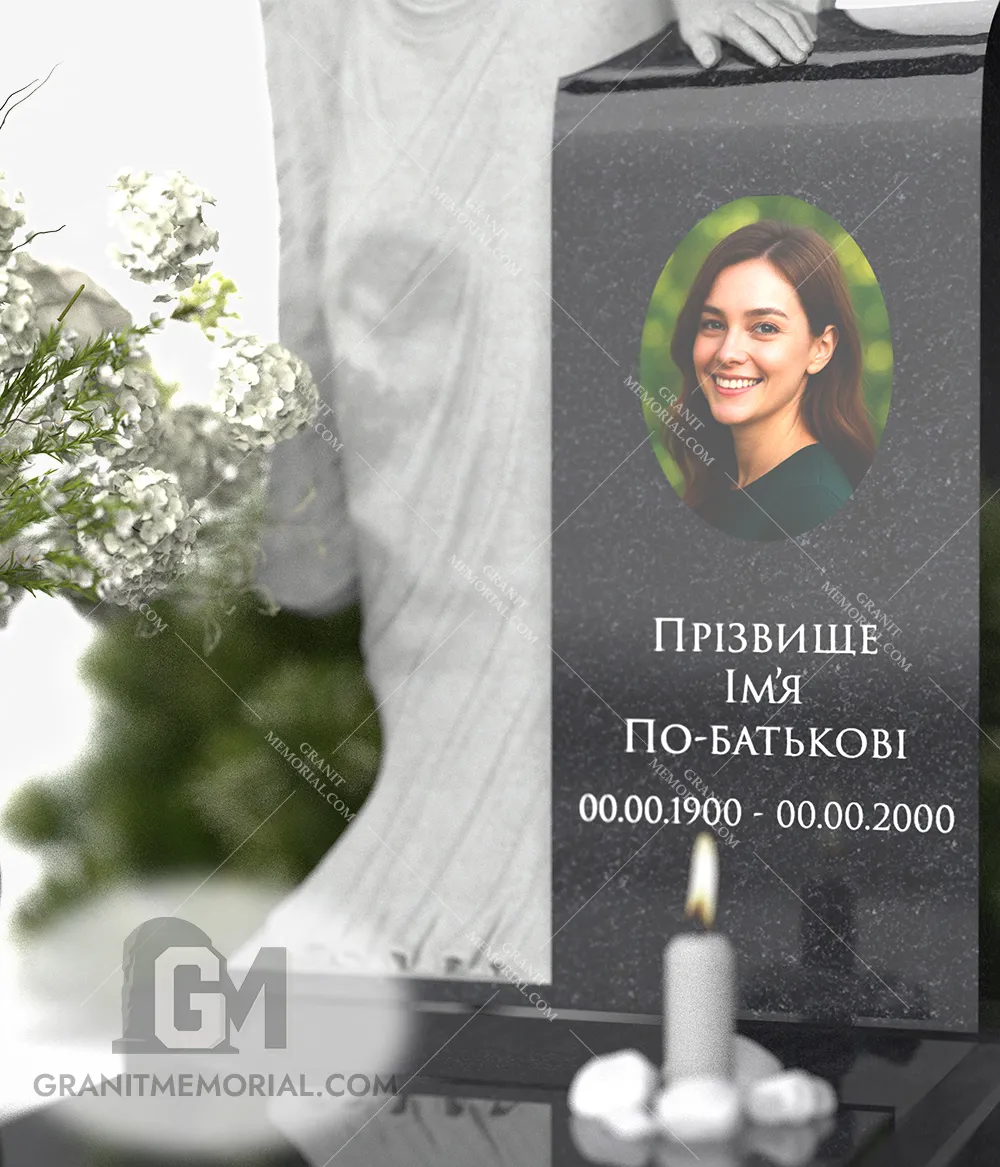 Памятник с ангелом СА-001 — фото 4