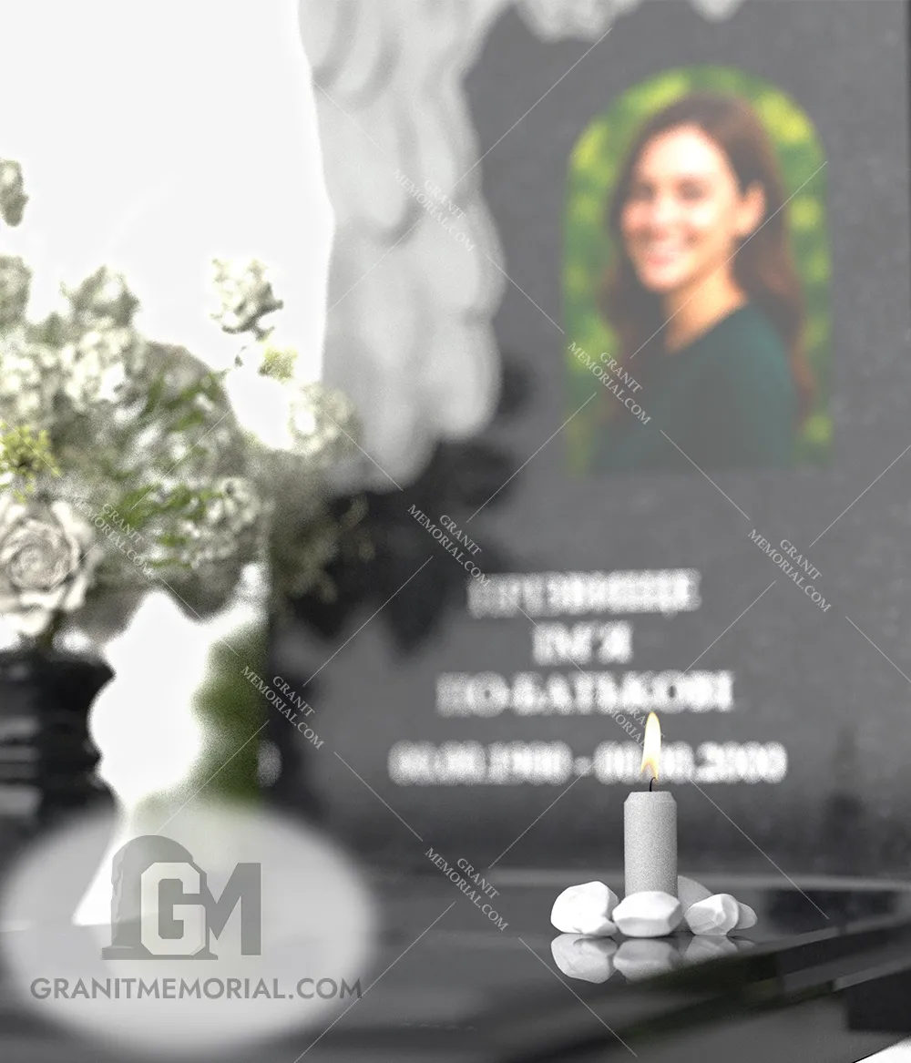 Памятник с ангелом СА-002 — фото 5