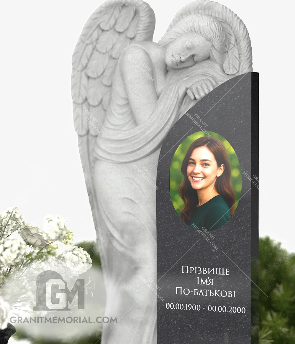 Памятник с ангелом СА-013 — фото 3