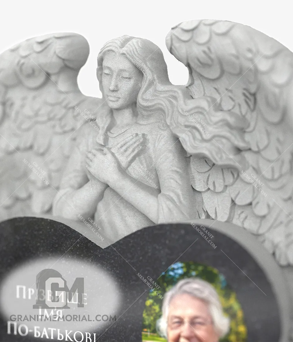 Памятник с ангелом СА-015 — фото 4