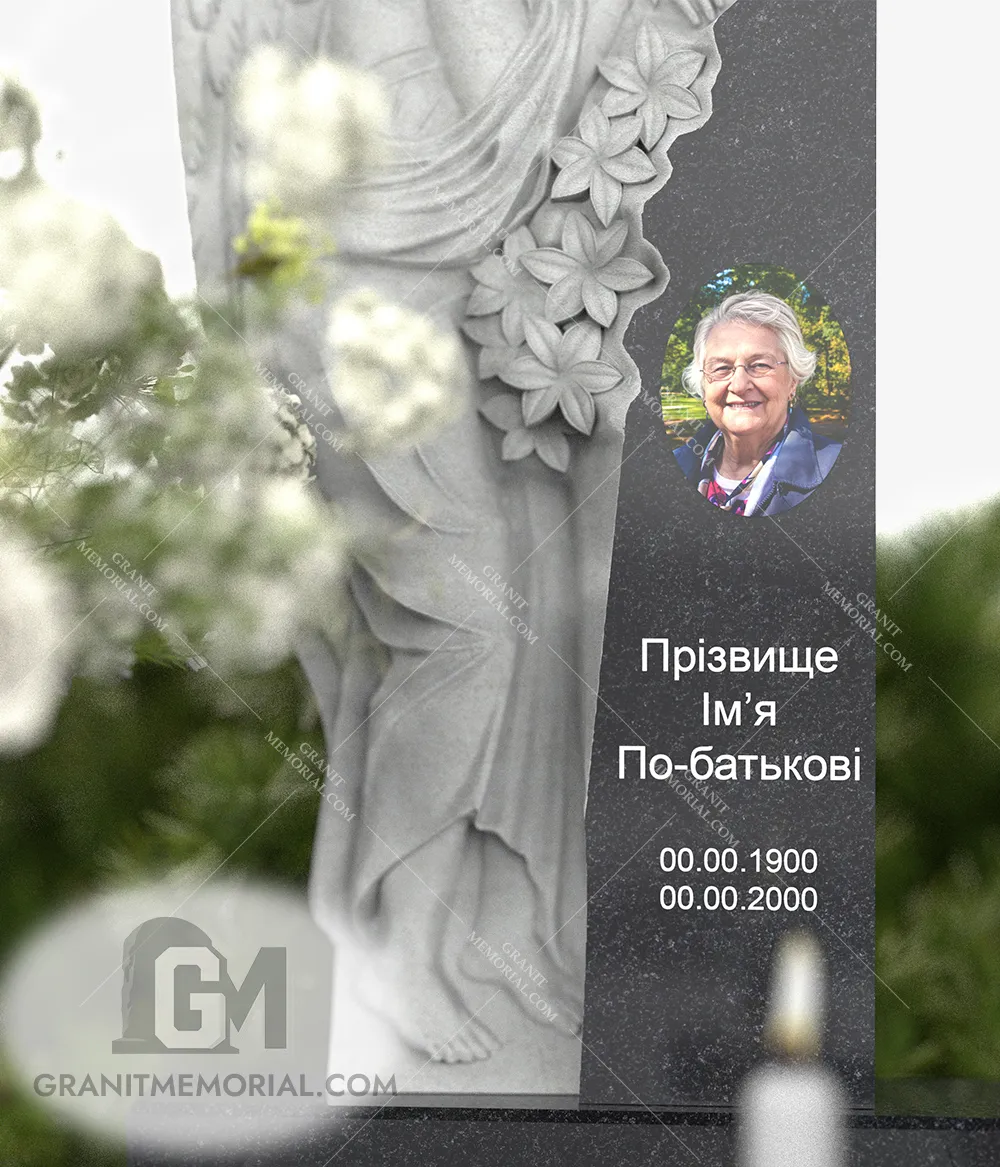 Памятник с ангелом СА-016 — фото 4