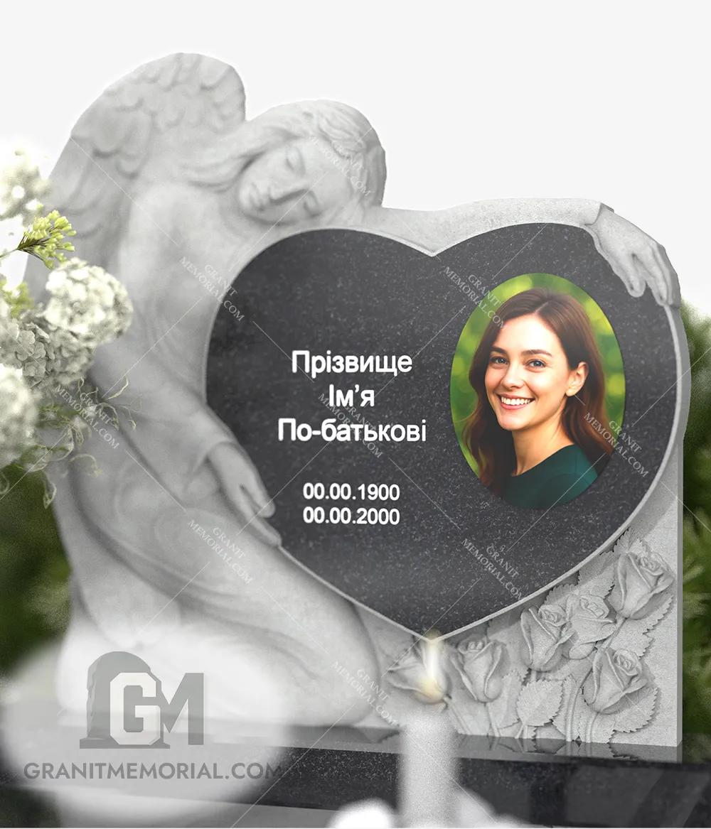 Памятник с ангелом СА-018 — фото 4