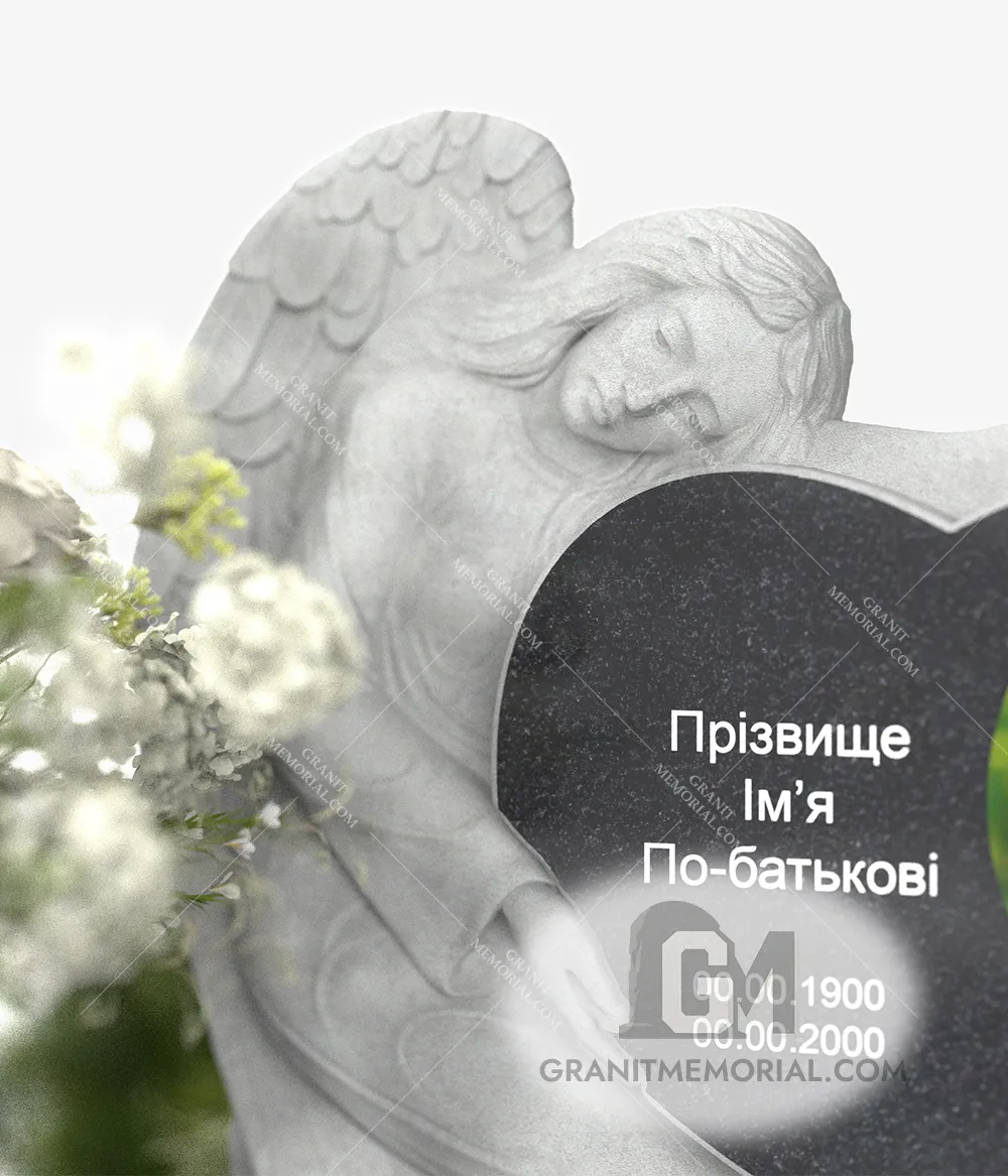 Памятник с ангелом СА-018 — фото 3