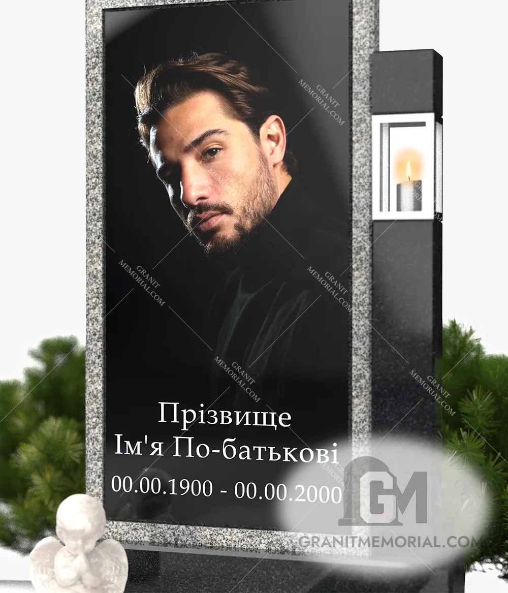 Памятник с фотостеклом ФС-002 — фото 4