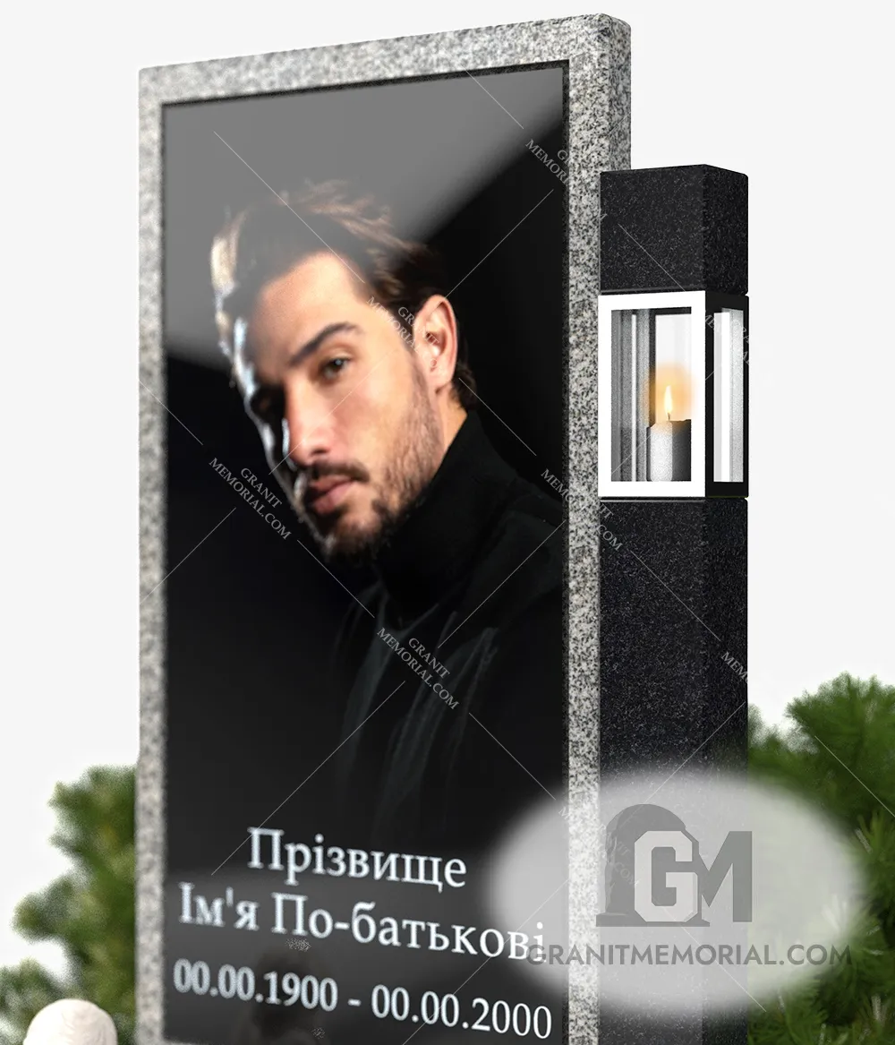 Памятник с фотостеклом ФС-002 — фото 3