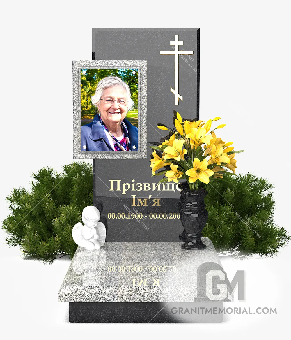 Памятник с фотостеклом ФС-003 — фото 2