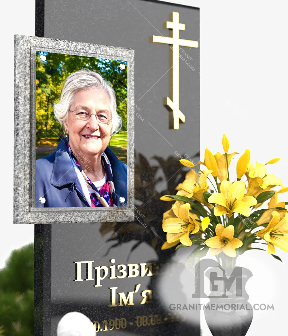 Памятник с фотостеклом ФС-003 — фото 3