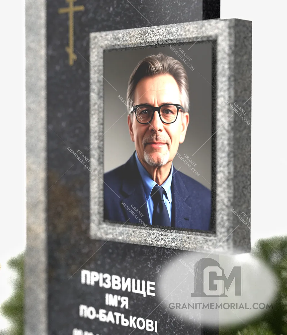 Памятник с фотостеклом ФС-007 — фото 5