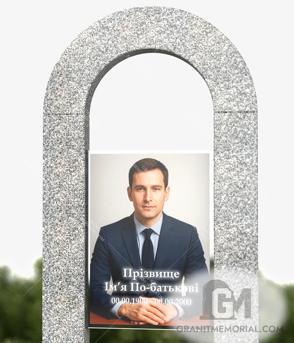 Памятник с фотостеклом ФС-010 — фото 4