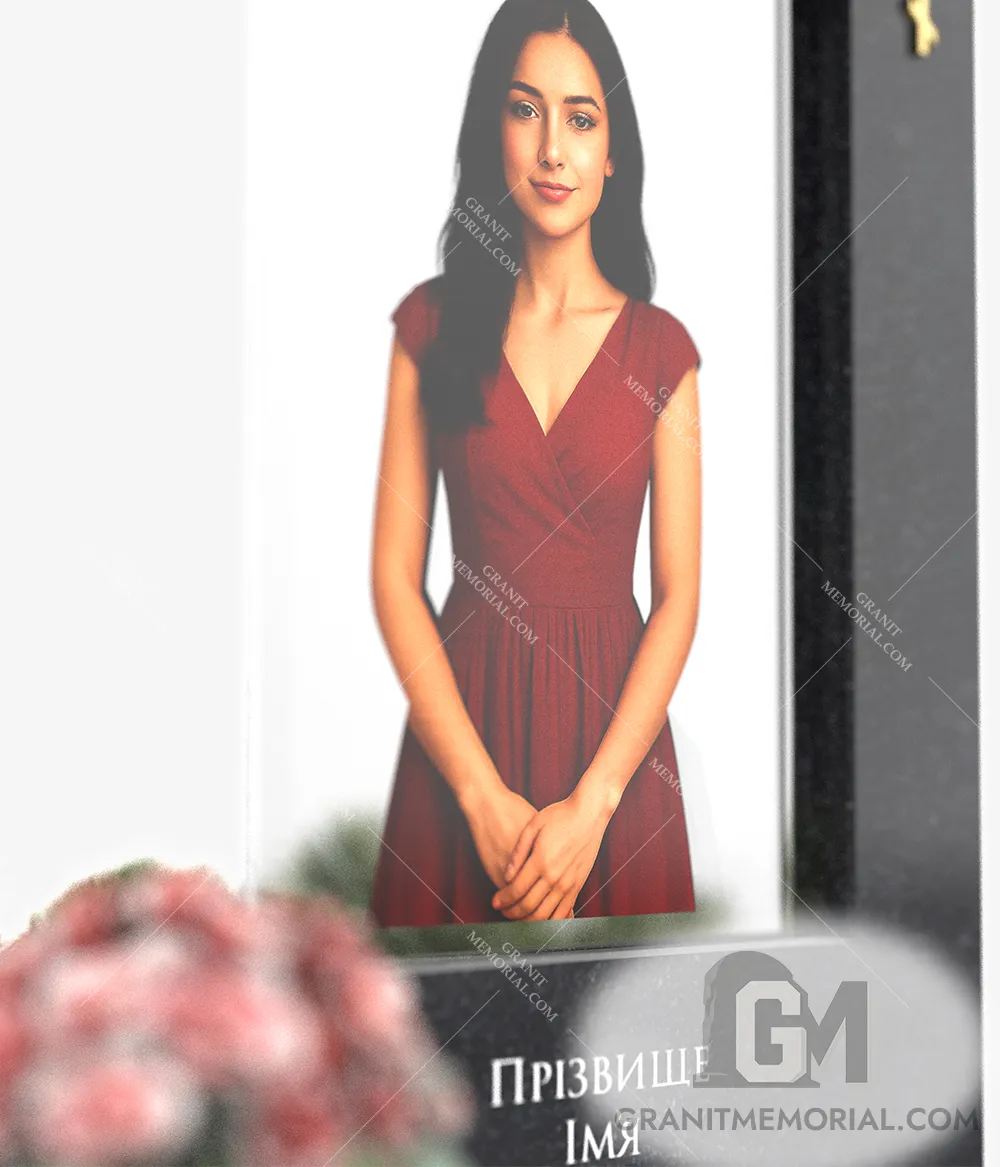 Памятник с фотостеклом ФС-012 — фото 5