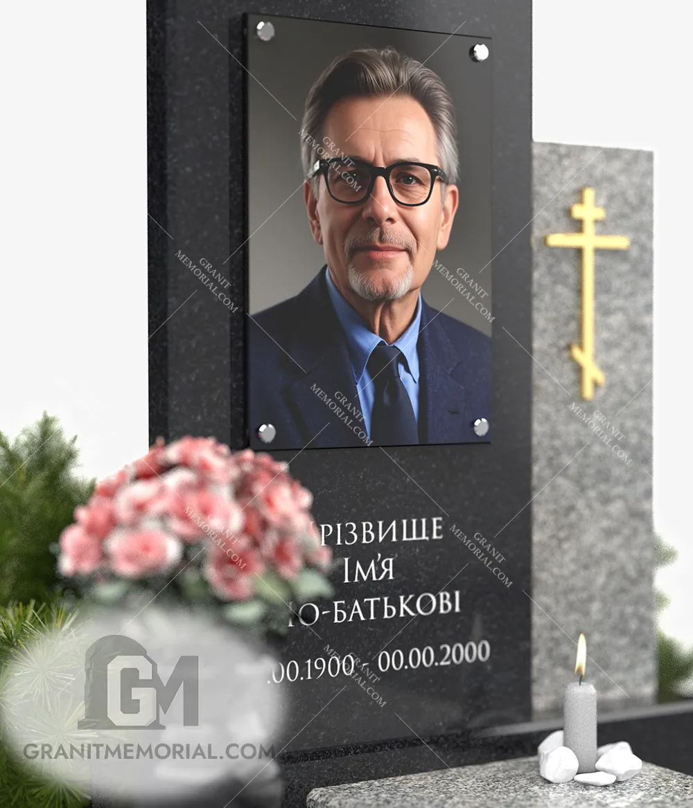 Памятник с фотостеклом ФС-015 — фото 5