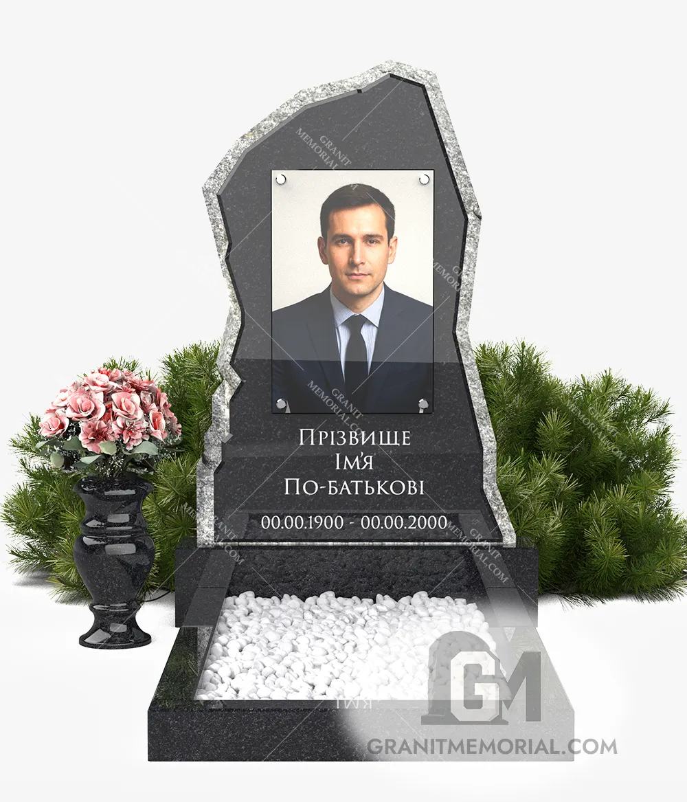 Памятник с фотостеклом ФС-019 — фото 2