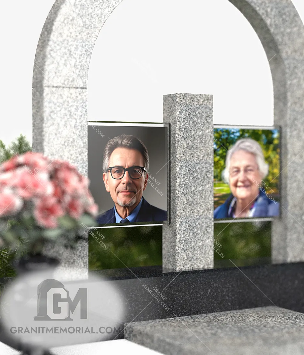 Памятник с фотостеклом ФС-022 — фото 4