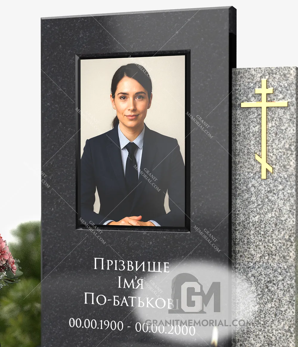 Памятник с фотостеклом ФС-024 — фото 4