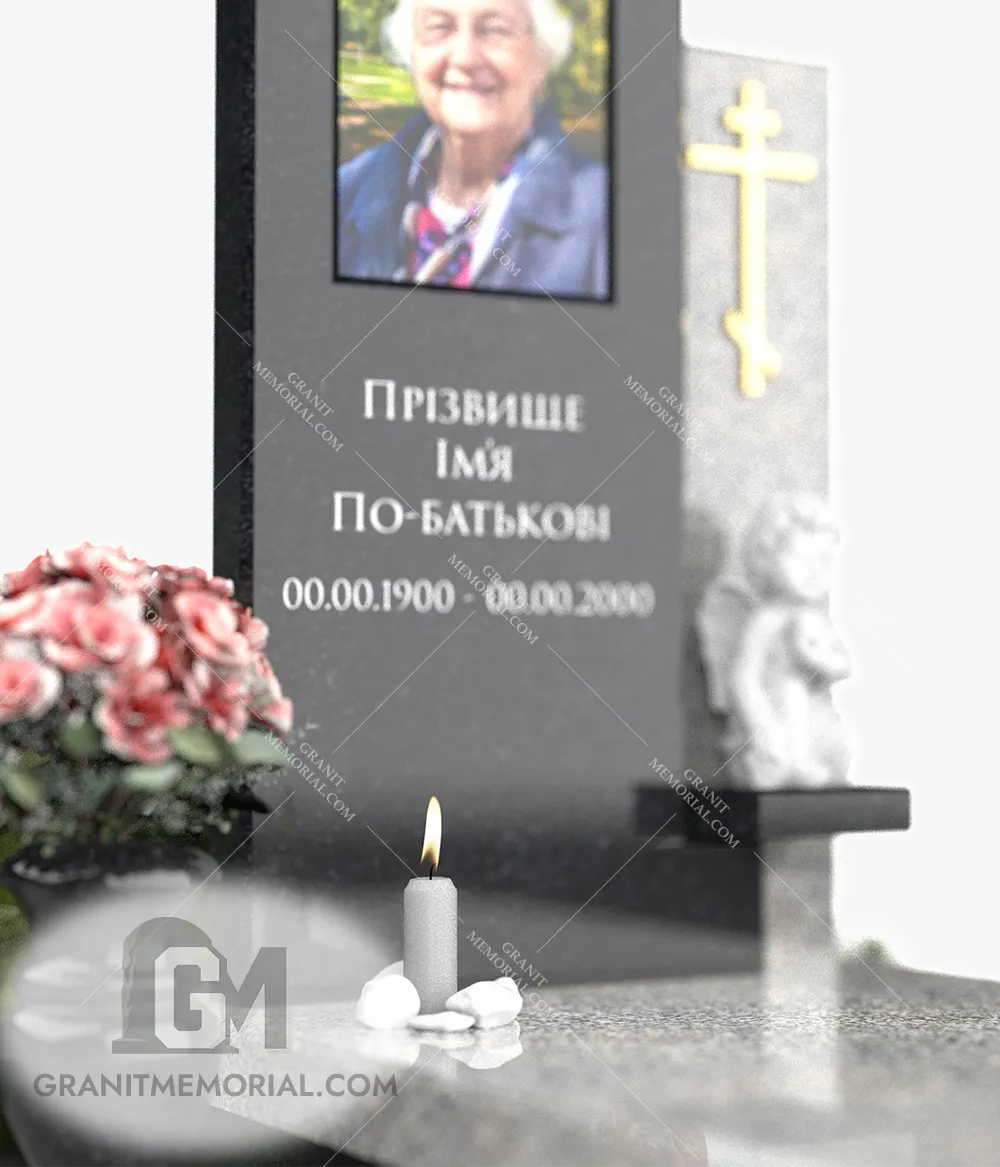 Памятник с фотостеклом ФС-025 — фото 4