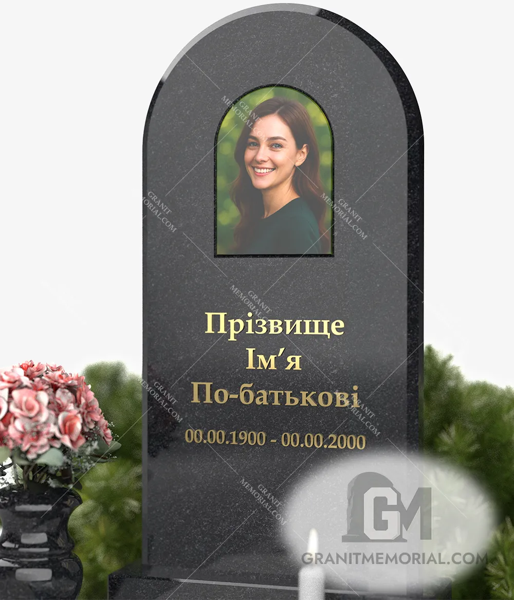 Памятник с фотостеклом ФС-028 — фото 3