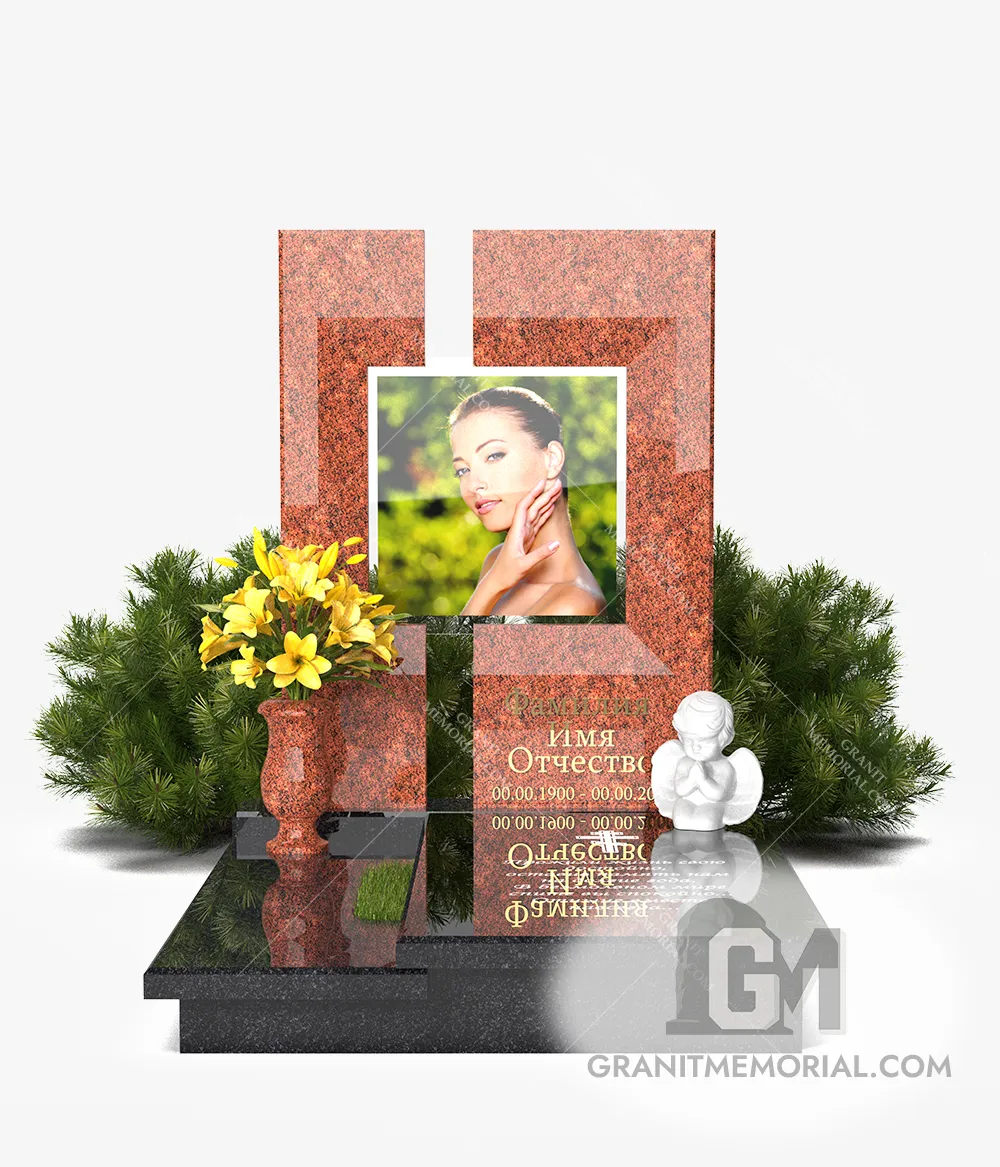 Памятник с фотостеклом ФС-001 — фото 2